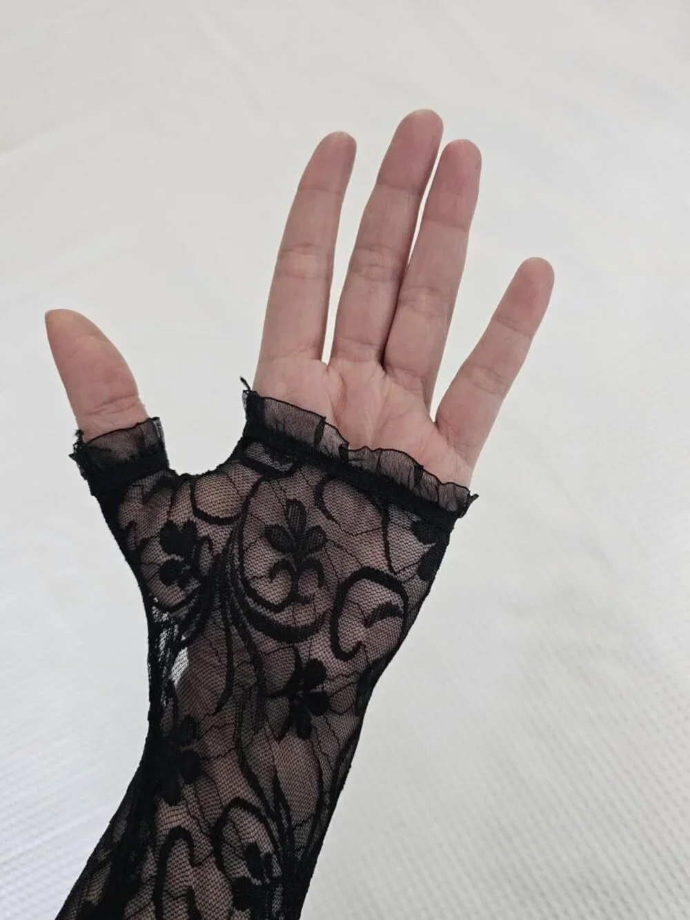 Halloween Dress Up Fingerless Gloves